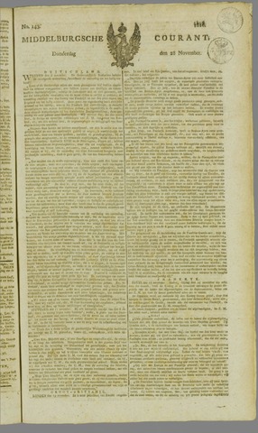 Middelburgsche Courant 1816-11-28