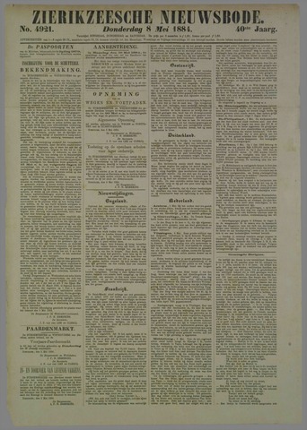 Zierikzeesche Nieuwsbode 1884-05-08