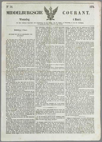 Middelburgsche Courant 1874-03-04