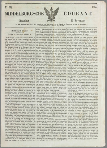 Middelburgsche Courant 1874-11-23