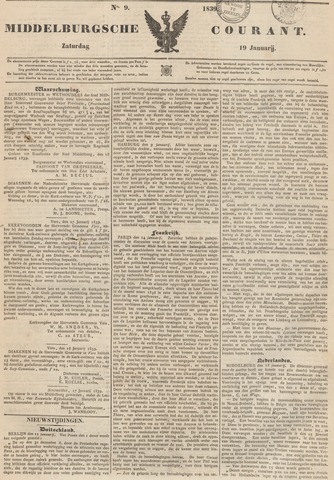 Middelburgsche Courant 1839-01-19