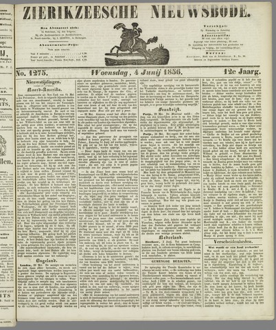 Zierikzeesche Nieuwsbode 1856-06-04