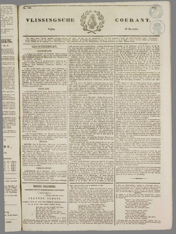 Vlissingse Courant 1847-12-10