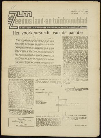 Zeeuwsch landbouwblad ... ZLM land- en tuinbouwblad 1963-06-28