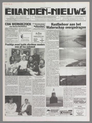 Eilanden-nieuws. Christelijk streekblad op gereformeerde grondslag 1997-11-07