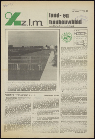 Zeeuwsch landbouwblad ... ZLM land- en tuinbouwblad 1976-11-19