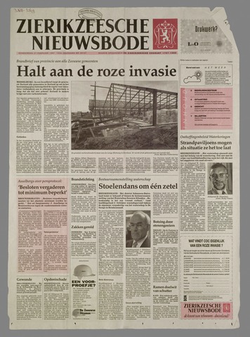 Zierikzeesche Nieuwsbode 1997-02-27