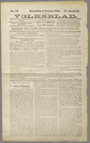 Volksblad 1889-10-02