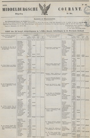 Middelburgsche Courant 1853-05-31