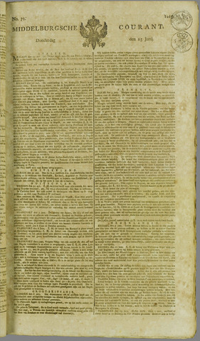 Middelburgsche Courant 1815-06-15