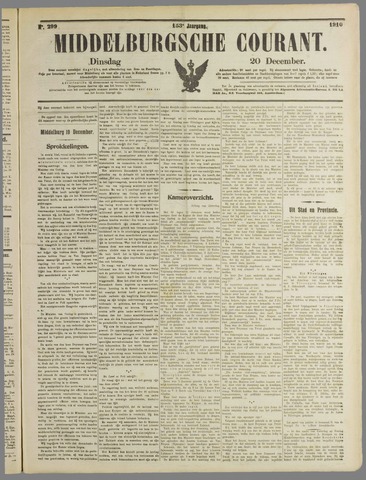 Middelburgsche Courant 1910-12-20