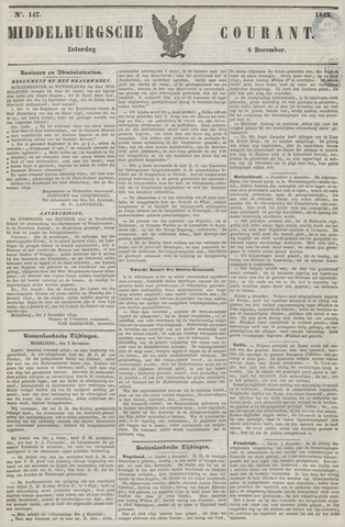 Middelburgsche Courant 1849-12-08