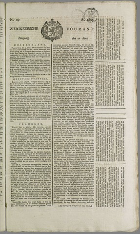 Zierikzeesche Courant 1827-04-10
