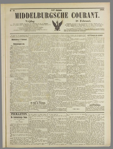 Middelburgsche Courant 1910-02-18