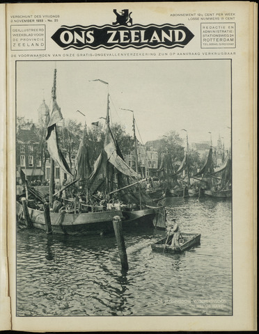 Ons Zeeland / Zeeuwsche editie 1933-11-03