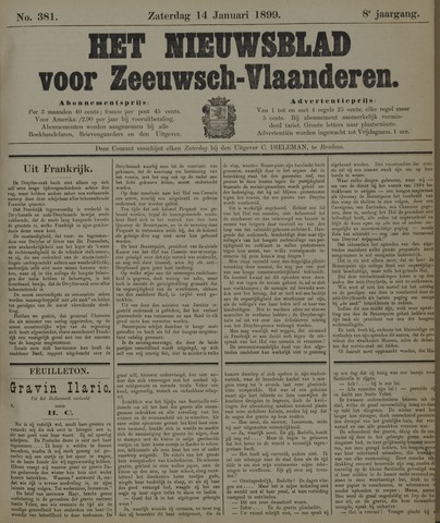 Nieuwsblad voor Zeeuwsch-Vlaanderen 1899-01-14