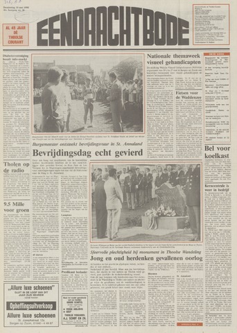 Eendrachtbode /Mededeelingenblad voor het eiland Tholen 1990-05-10