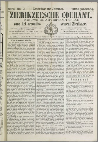 Zierikzeesche Courant 1876-01-29