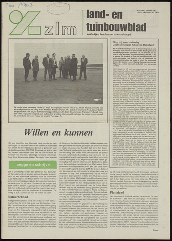 Zeeuwsch landbouwblad ... ZLM land- en tuinbouwblad 1987-05-29