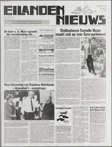 Eilanden-nieuws. Christelijk streekblad op gereformeerde grondslag 1999-06-01