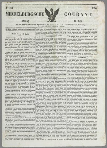 Middelburgsche Courant 1874-07-14
