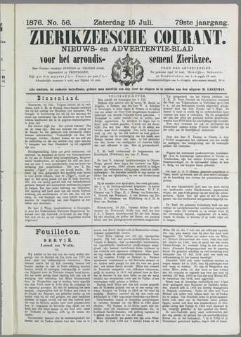 Zierikzeesche Courant 1876-07-15