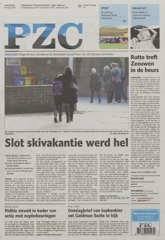 Provinciale Zeeuwse Courant 2012-03-15
