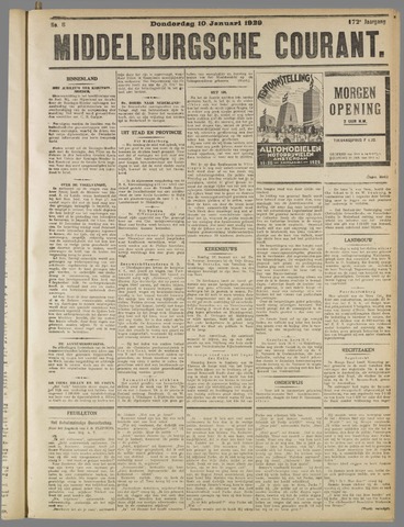 Middelburgsche Courant 1929-01-10