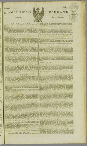 Middelburgsche Courant 1816-10-15