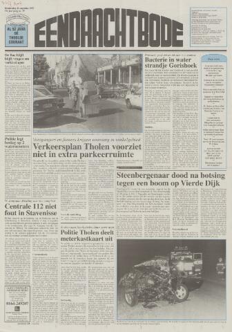 Eendrachtbode /Mededeelingenblad voor het eiland Tholen 1997-08-21