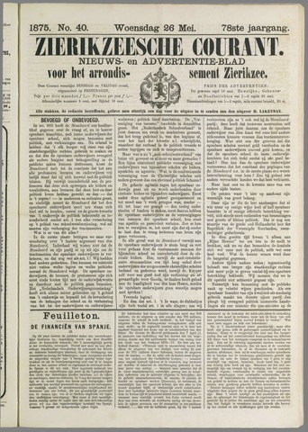 Zierikzeesche Courant 1875-05-26