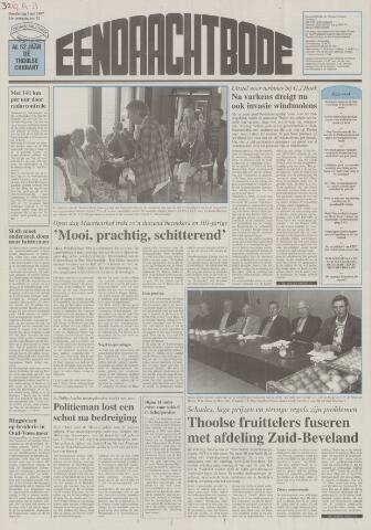 Eendrachtbode /Mededeelingenblad voor het eiland Tholen 1997-07-03