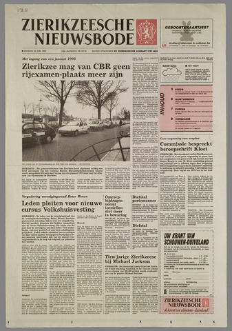 Zierikzeesche Nieuwsbode 1992-06-30