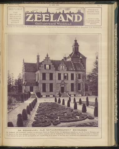Zeeland. Geïllustreerd Weekblad 1931-05-15