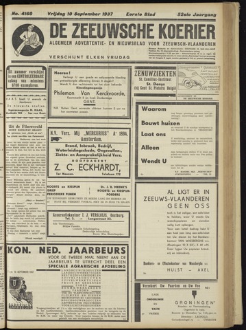 Zeeuwsche Koerier 1937-09-10