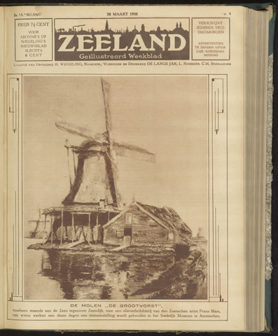Zeeland. Geïllustreerd Weekblad 1930-03-28