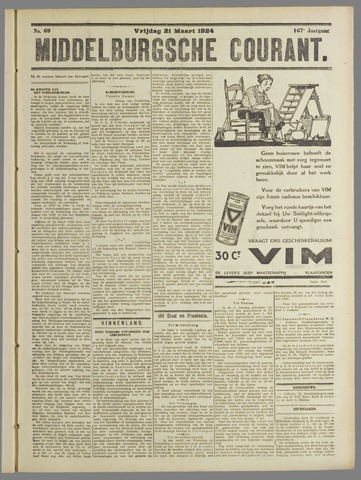 Middelburgsche Courant 1924-03-21