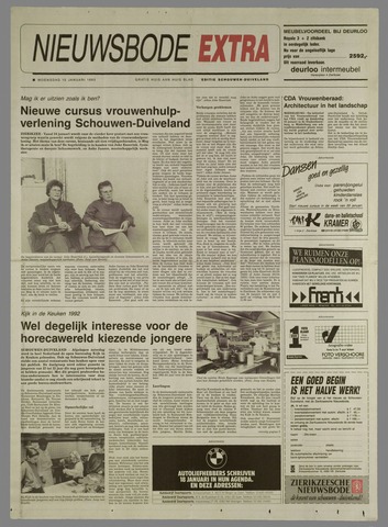 Zierikzeesche Nieuwsbode 1992-01-15