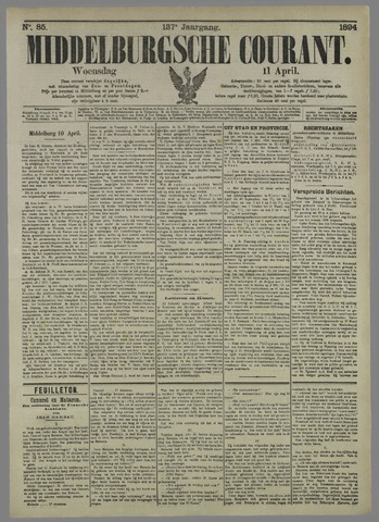 Middelburgsche Courant 1894-04-11