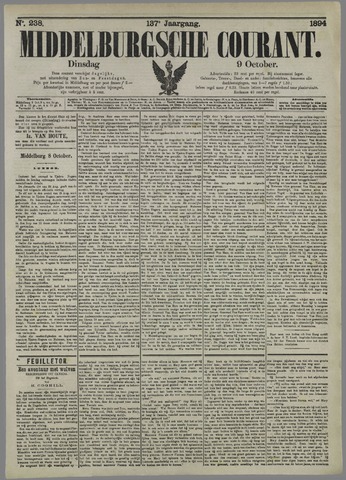 Middelburgsche Courant 1894-10-09