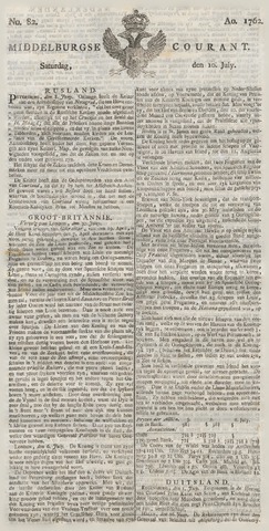 Middelburgsche Courant 1762-07-10