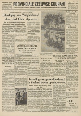 Provinciale Zeeuwse Courant 1955-02-04