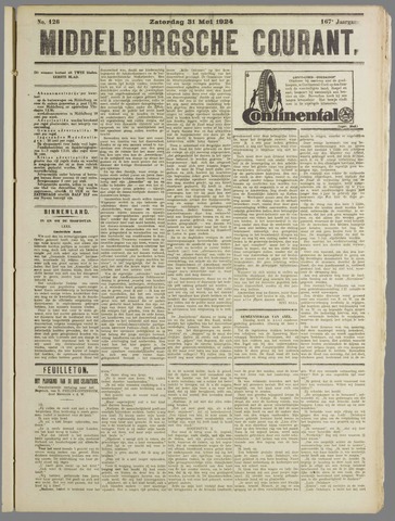 Middelburgsche Courant 1924-05-31