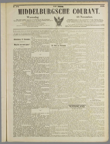 Middelburgsche Courant 1910-11-23