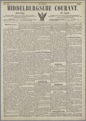 Middelburgsche Courant 1896-04-25