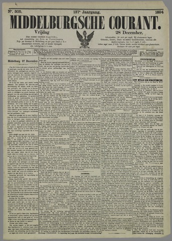 Middelburgsche Courant 1894-12-28