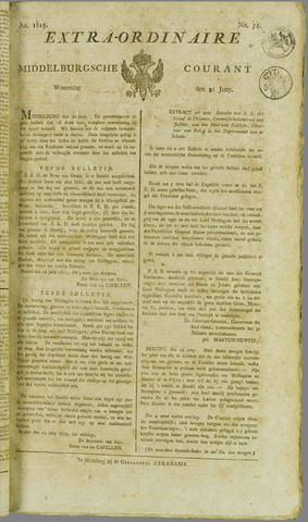 Middelburgsche Courant 1815-06-21