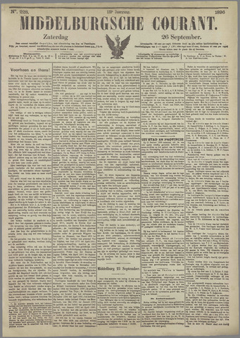 Middelburgsche Courant 1896-09-26