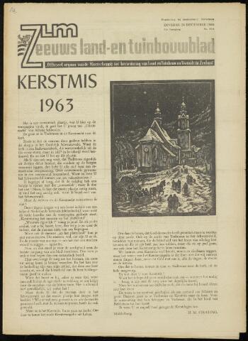 Zeeuwsch landbouwblad ... ZLM land- en tuinbouwblad 1963-12-24