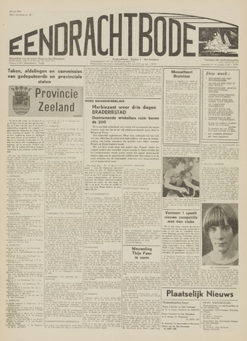 Eendrachtbode (1945-heden)/Mededeelingenblad voor het eiland Tholen (1944/45) 1970-07-23